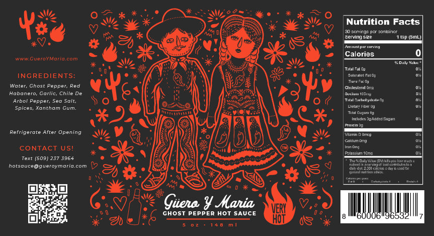 Ghost Pepper Hot Sauce image 1