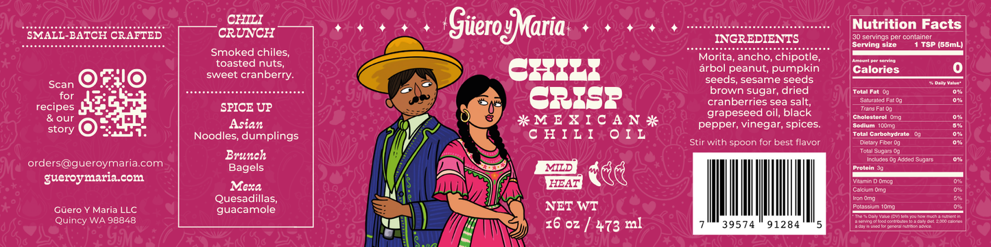 Salsa Macha 16 oz image 1