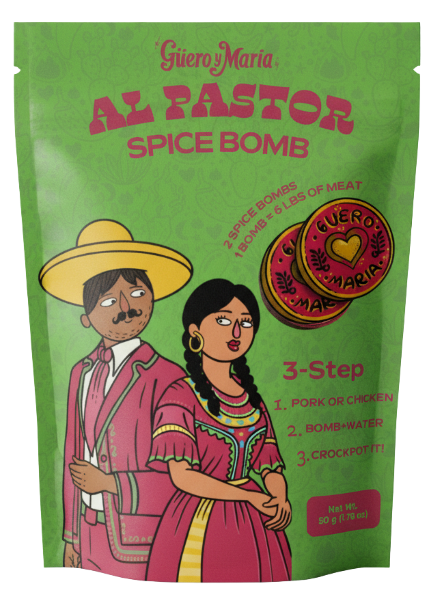 Al Pastor  Spice Bomb | Güero Y Maria (2 pack)
